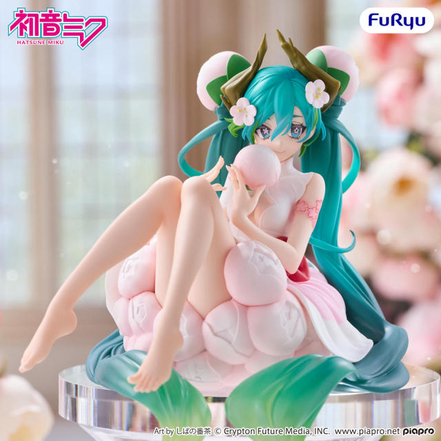 FuRyu Hatsune Miku Noodle Stopper Figure Flower Fairy White Plum Blossom