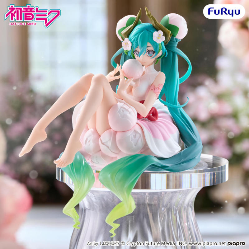 FuRyu Hatsune Miku Noodle Stopper Figure Flower Fairy White Plum Blossom
