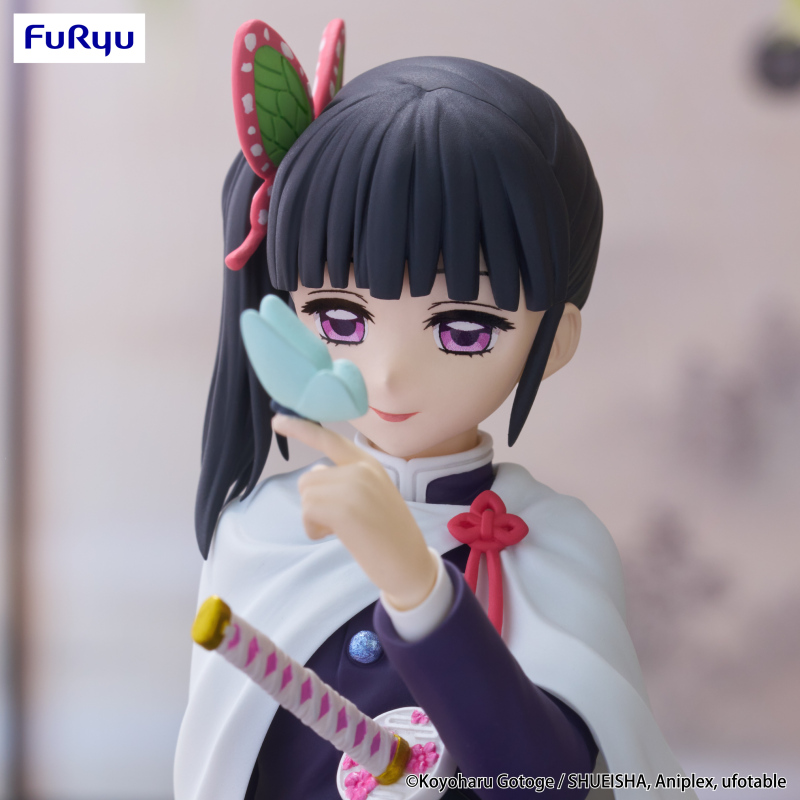 FuRyu Demon Slayer Kimetsu no Yaiba Noodle Stopper Figure Agatsuma Zenitsu x Tsuyuri Kanao