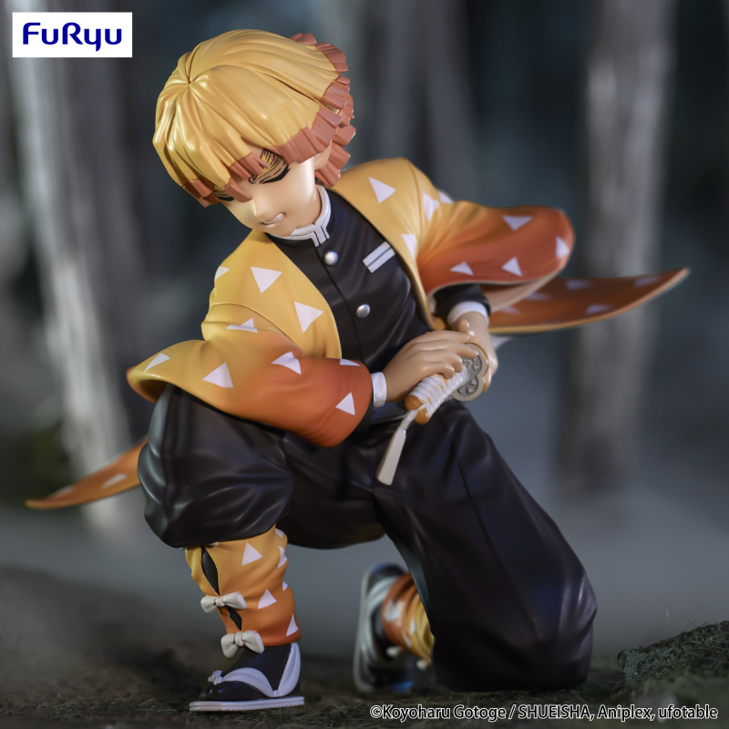 FuRyu Demon Slayer Kimetsu no Yaiba Noodle Stopper Figure Agatsuma Zenitsu x Tsuyuri Kanao