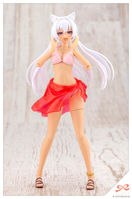 Kotobukiya Sousai Shojo Teien Animal Ear Emulator-chan Swimsuit Dreaming Style Twilight Cat