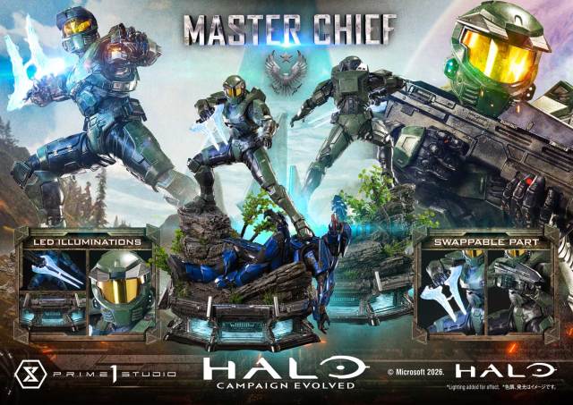 Prime 1 Studio Ultimate Premium Masterline Halo Campaign Evolved UPMHALO-01 UPMHALO-01S UPMHALO-02 UPMHALO-02S