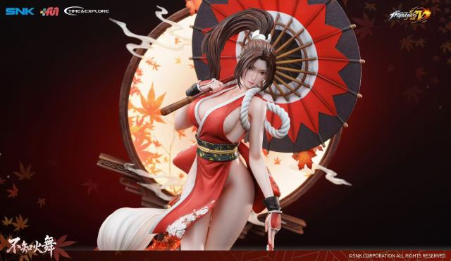 TIME EXPLORE The King of Fighters XIV Mai Shiranui 1/4 Scale Statue