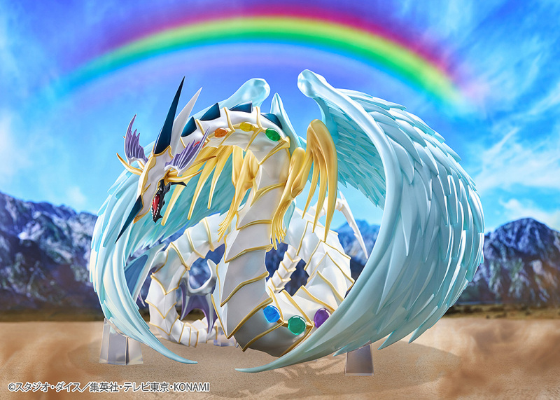 DMM Factory Ultimate Crystal God Rainbow Dragon Figure