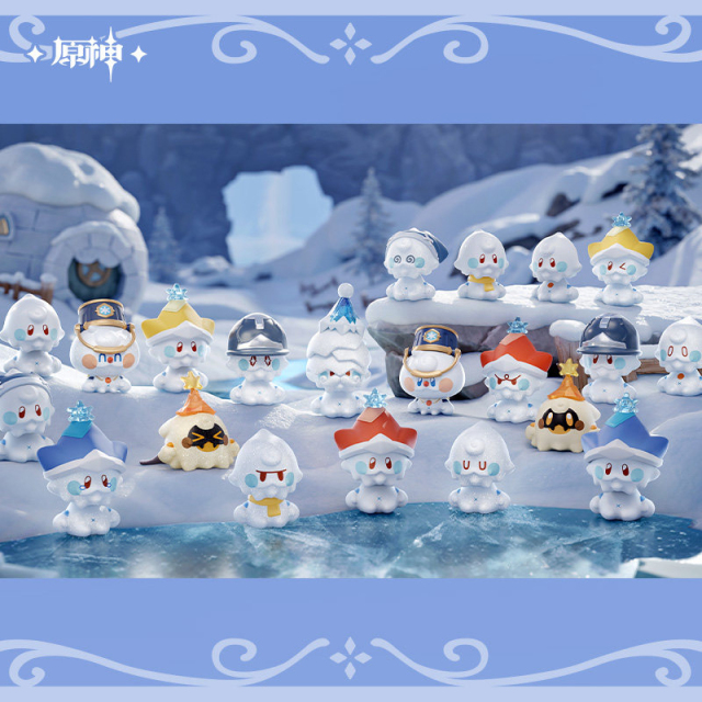 miHoYo Genshin Impact Snezhnayan Frost Sprite Series Mini Figure