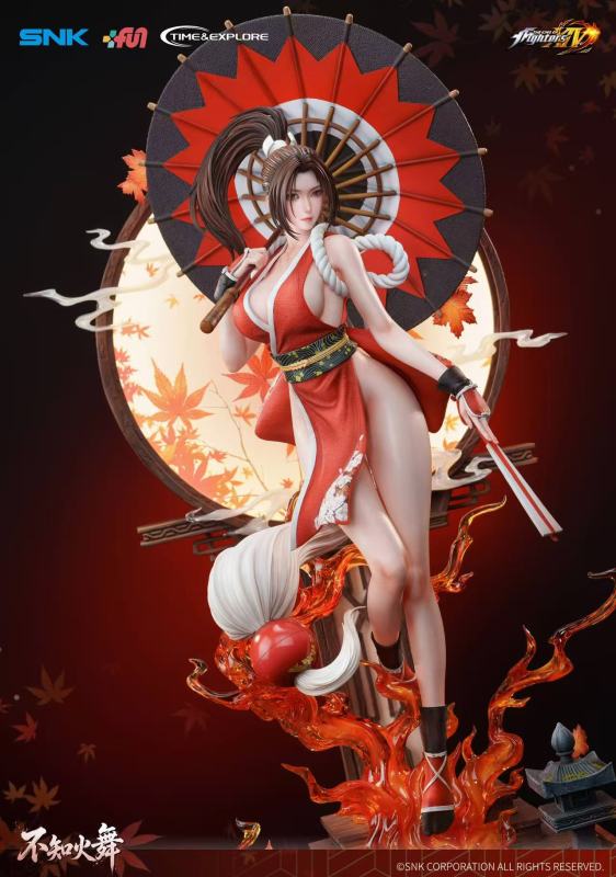 TIME EXPLORE The King of Fighters XIV Mai Shiranui 1/4 Scale Statue