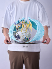 DMM Factory Ultimate Crystal God Rainbow Dragon Figure