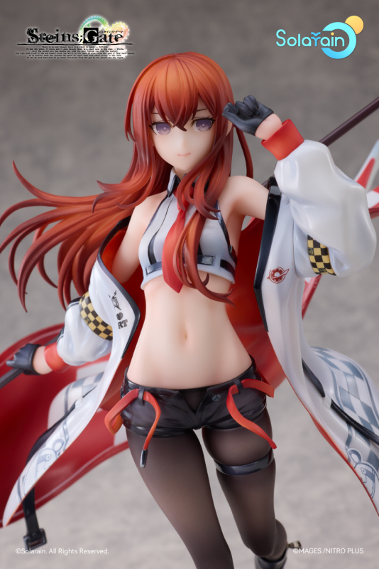 Solarain Steins Gate Makise Kurisu Racing Ver 1/7 Figure Set (Bonus)