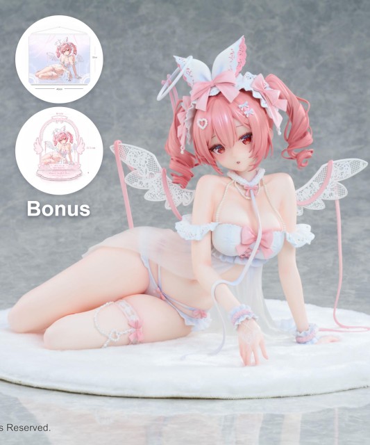 SIKI ANIM White Rabbit Rosu Angel Ver 1/4 Scale Figure (Bonus)