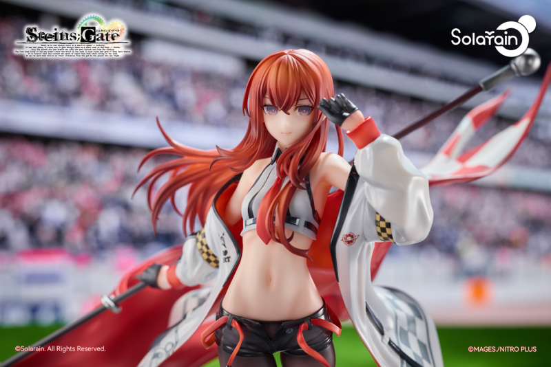 Solarain Steins Gate Makise Kurisu Racing Ver 1/7 Figure Set (Bonus)