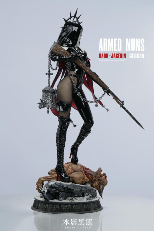 Umbra Lotus Studio Armed Nuns Hark Jagerin Cecilia 1/4 Scale Statue