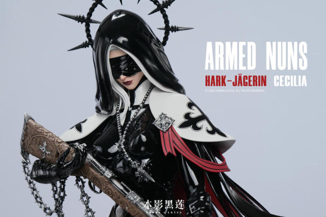 Umbra Lotus Studio Armed Nuns Hark Jagerin Cecilia 1/4 Scale Statue
