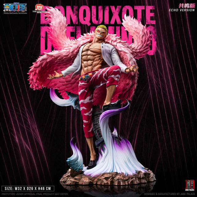 JIMEI PALACE Studio Legendary Seven Warlords of the Sea Series DONQUIXOTE DOFLAMINGO 1/6 Collectible Statue Figure