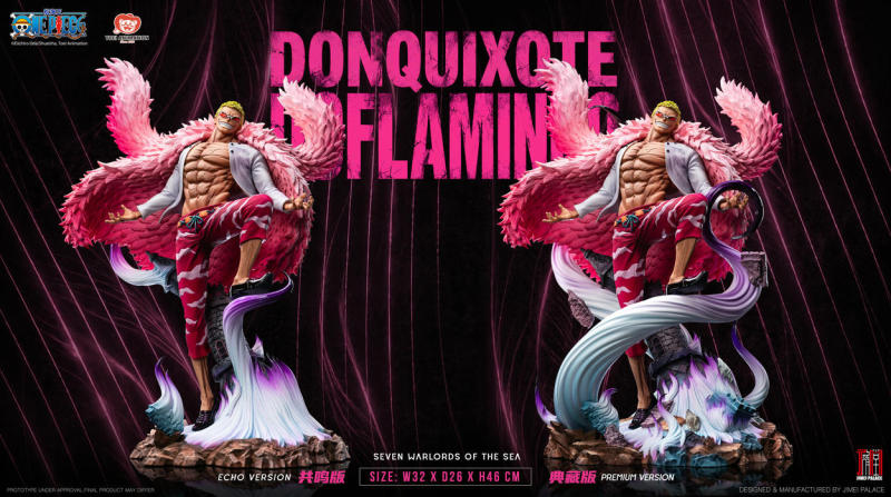 JIMEI PALACE Studio Legendary Seven Warlords of the Sea Series DONQUIXOTE DOFLAMINGO 1/6 Collectible Statue Figure