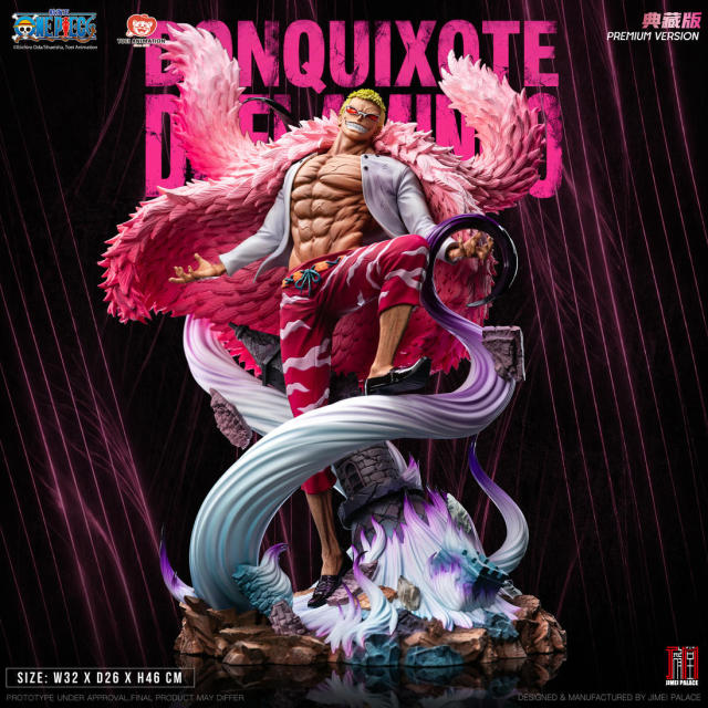 JIMEI PALACE Studio Legendary Seven Warlords of the Sea Series DONQUIXOTE DOFLAMINGO 1/6 Collectible Statue Figure