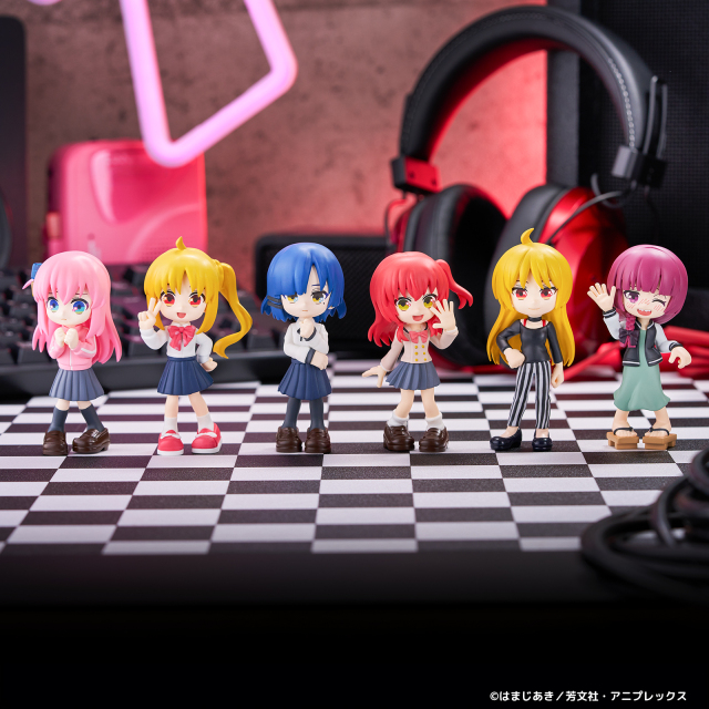 Bushiroad Bocchi the Rock PalVerse Series Mini Figure Blind Box 6 pieces