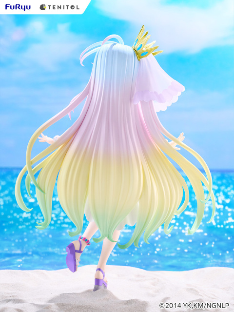 FURYU TENITOL TALL No Game No Life Shiro Swimsuit Dress ver Figure