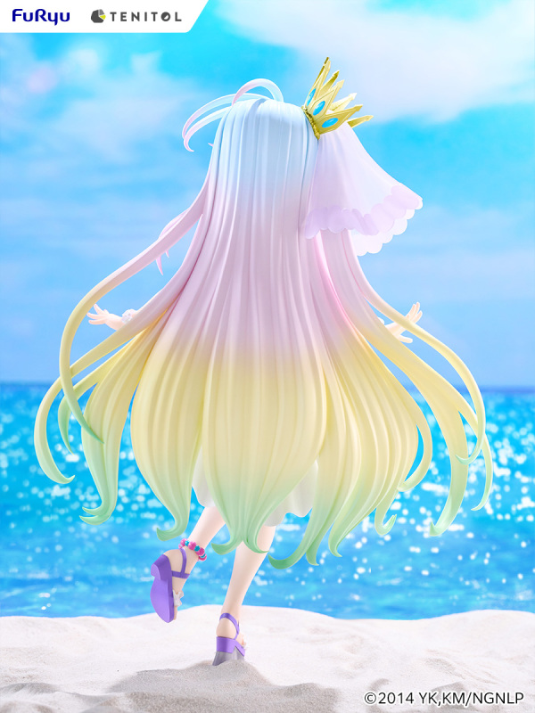 FURYU TENITOL TALL No Game No Life Shiro Swimsuit Dress ver Figure