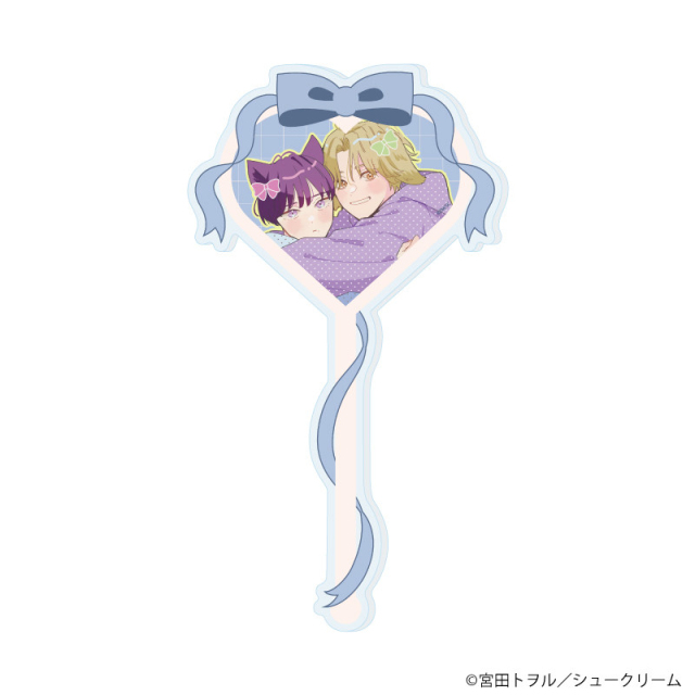 A3 Acrylic Stick x Acrylic Art Board Aoharu Once More Hayato x Ritsu