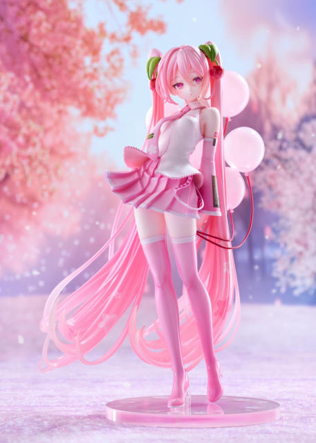 Good Smile Company GSC G S Collection Character Vocal Series 01 Hatsune Miku Sakura Miku GSC Illustration Contest Ver 1/7 Scale Figure