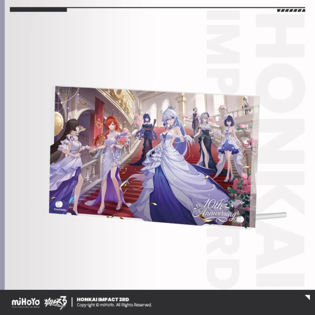 miHoYo Honkai Impact 3rd 10th Anniversary Starlit Journey Series Acrylic Display Art