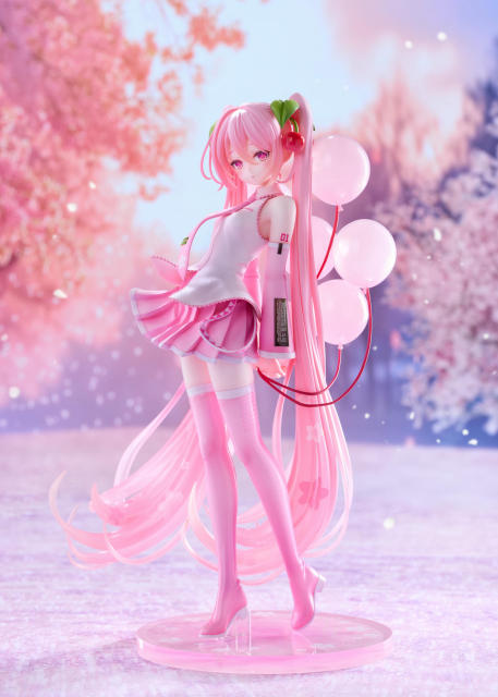 Good Smile Company GSC G S Collection Character Vocal Series 01 Hatsune Miku Sakura Miku GSC Illustration Contest Ver 1/7 Scale Figure