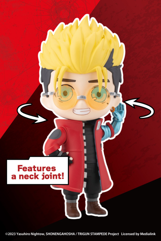 Kotobukiya OSHI WORKS Mini Vash the Stampede Scale Figure