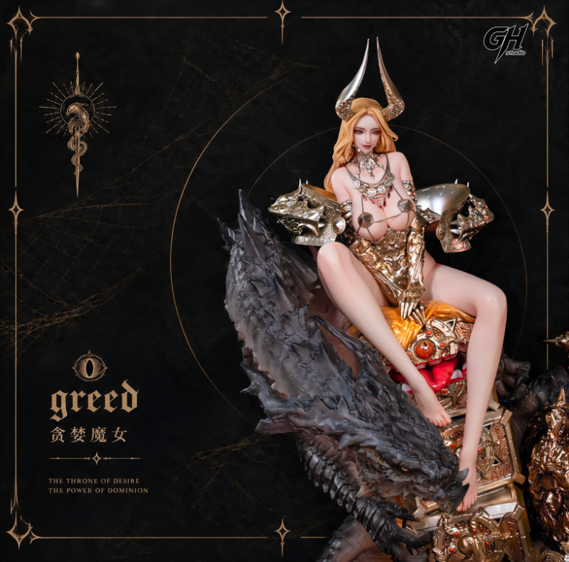 Guang Han Studio Witch Series Greed Witch 1/4 Scale Statue