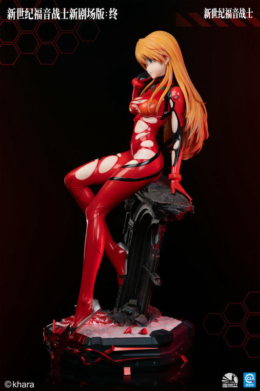 Infinity Studio Evangelion 3 0 plus 1 0 Thrice Upon a Time Asuka Langley 1/2 Scale Statue