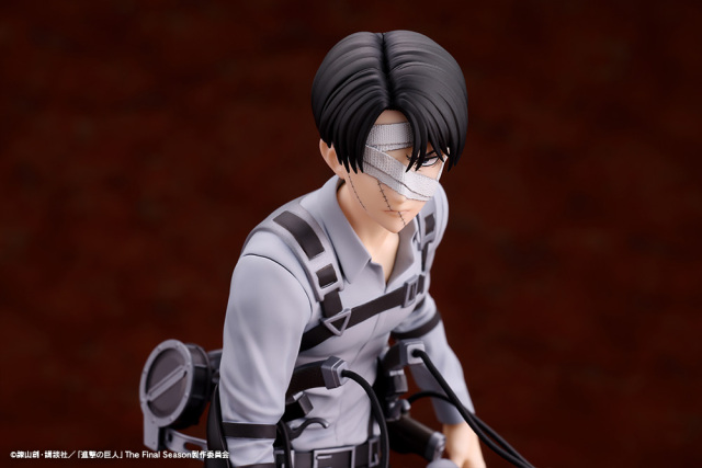 Kotobukiya OSHI WORKS Attack on Titan The Final Season Levi Ackerman The Final Season ver Scale Figure