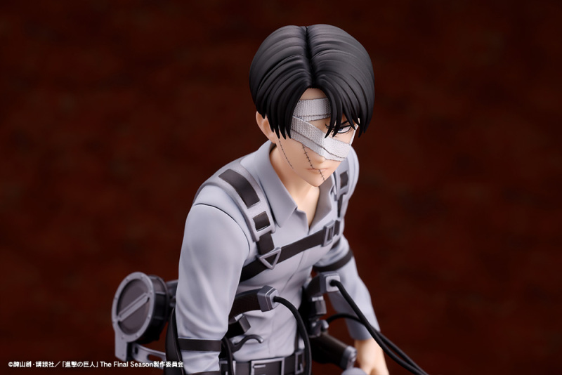 Kotobukiya OSHI WORKS Attack on Titan The Final Season Levi Ackerman The Final Season ver Scale Figure