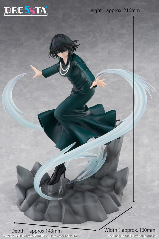 Taito One Punch Man DRESSTA Hellish Blizzard x Terrible Tornado Figure