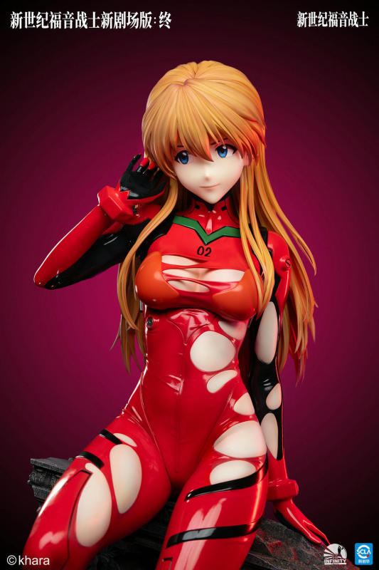 Infinity Studio Evangelion 3 0 plus 1 0 Thrice Upon a Time Asuka Langley 1/2 Scale Statue