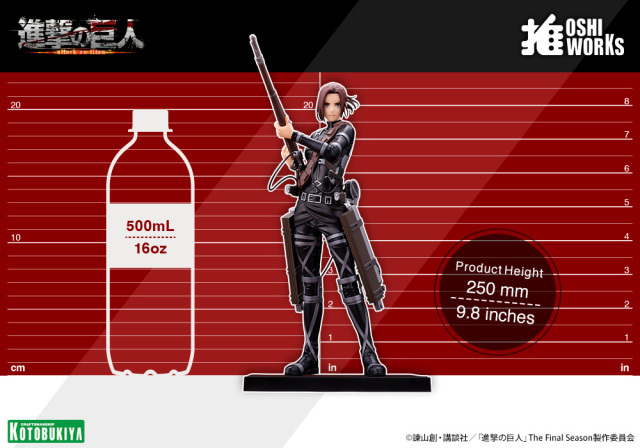 Kotobukiya OSHI WORKS Attack on Titan The Final Season Sasha Braus The Final Season ver Scale Figure