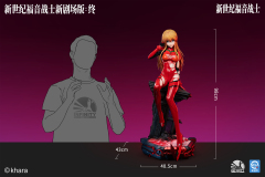 Infinity Studio Evangelion 3 0 plus 1 0 Thrice Upon a Time Asuka Langley 1/2 Scale Statue