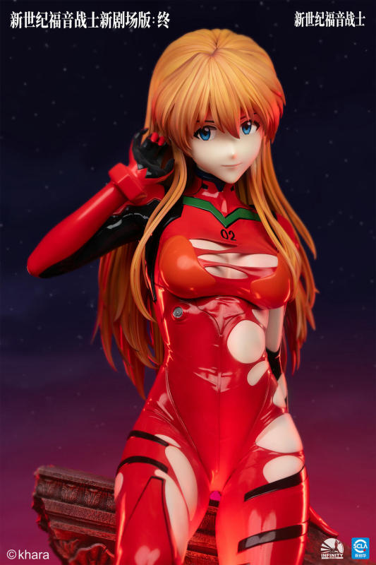 Infinity Studio Evangelion 3 0 plus 1 0 Thrice Upon a Time Asuka Langley 1/2 Scale Statue