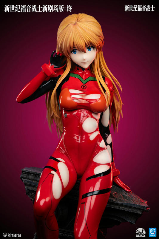 Infinity Studio Evangelion 3 0 plus 1 0 Thrice Upon a Time Asuka Langley 1/2 Scale Statue