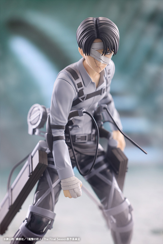 Kotobukiya OSHI WORKS Attack on Titan The Final Season Levi Ackerman The Final Season ver Scale Figure