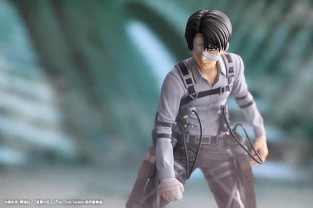 Kotobukiya OSHI WORKS Attack on Titan The Final Season Levi Ackerman The Final Season ver Scale Figure