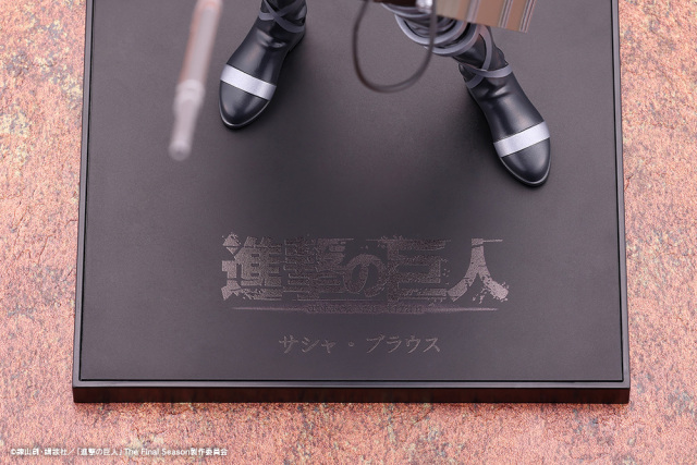 Kotobukiya OSHI WORKS Attack on Titan The Final Season Sasha Braus The Final Season ver Scale Figure