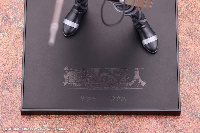 Kotobukiya OSHI WORKS Attack on Titan The Final Season Sasha Braus The Final Season ver Scale Figure