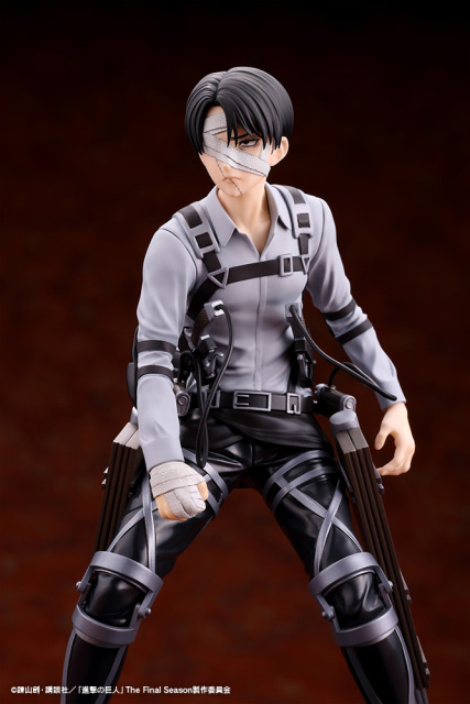 Kotobukiya OSHI WORKS Attack on Titan The Final Season Levi Ackerman The Final Season ver Scale Figure