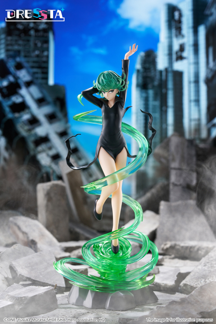 TAITO One Punch Man DRESSTA Hellish Blizzard x Terrible Tornado Figure