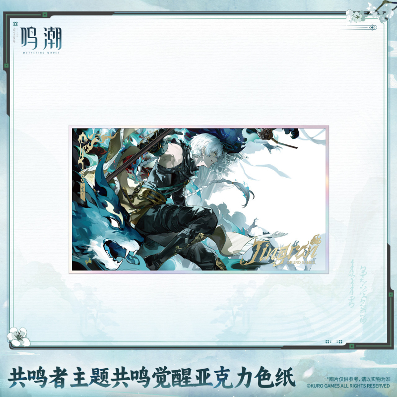 KURO GAMES Wuthering Waves Resonator Theme Resonance Awakening Acrylic Shikishi