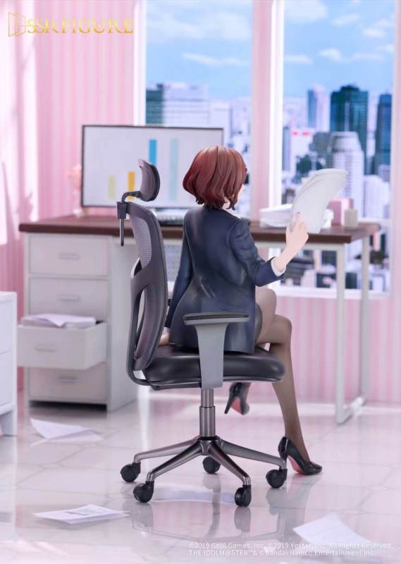 SSR FIGURE THE iDOLM STER Shiny Colors x Mahjong Soul Madoka Higuchi Leisurely Style Ver 1/7 Scale Figure
