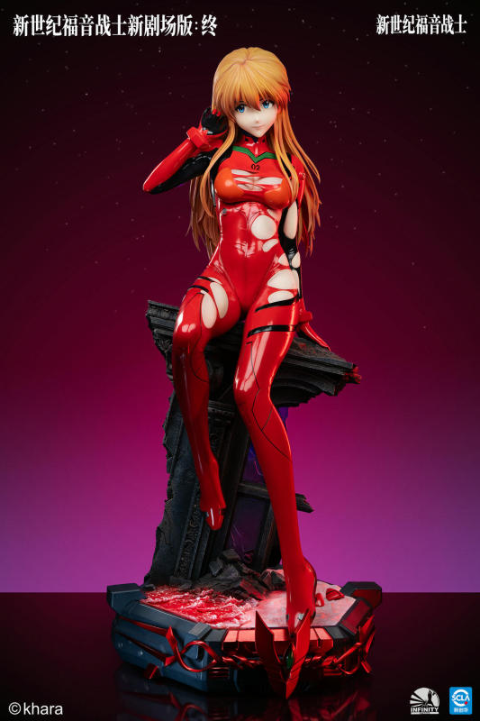 Infinity Studio Evangelion 3 0 plus 1 0 Thrice Upon a Time Asuka Langley 1/2 Scale Statue