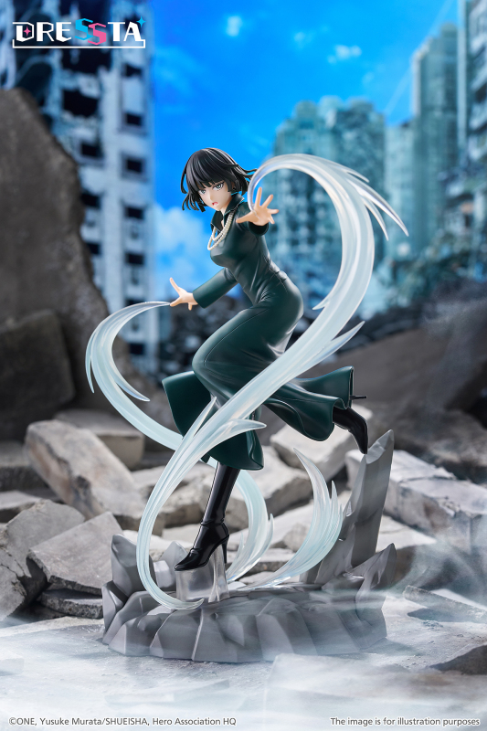 Taito One Punch Man DRESSTA Hellish Blizzard x Terrible Tornado Figure