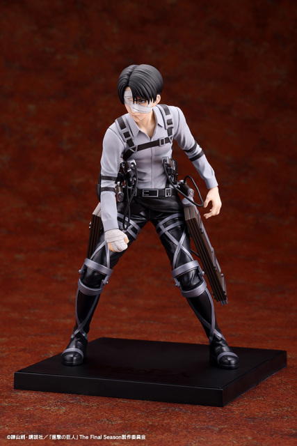 Kotobukiya OSHI WORKS Attack on Titan The Final Season Levi Ackerman The Final Season ver Scale Figure
