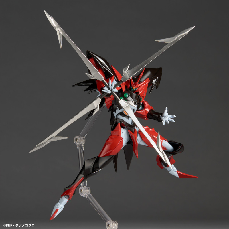 Kaiyodo Revoltech Amazing Yamaguchi Tekkaman Blade Tekkaman Evil Action Figure