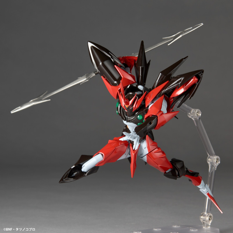 Kaiyodo Revoltech Amazing Yamaguchi Tekkaman Blade Tekkaman Evil Action Figure